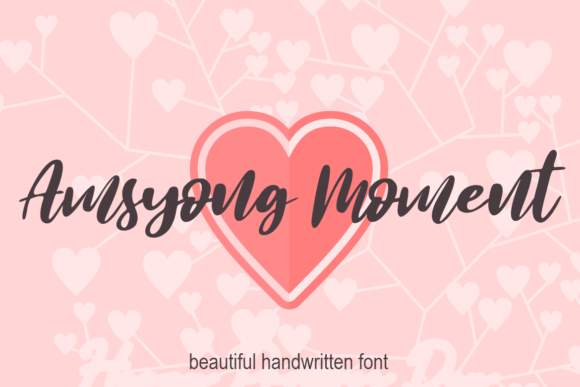 Amsyong Moment: The Perfect Script Font for Handmade Brands