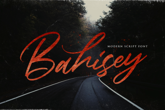 Bahisey: A Modern Script Font for Editorial Design