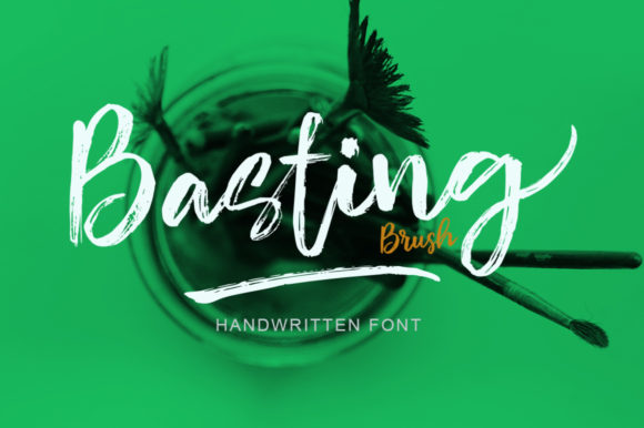 Basting: The Handwritten Script Font for Editorial Design
