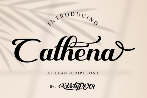 Cathena Font Review: A Luxurious Script for Modern Branding