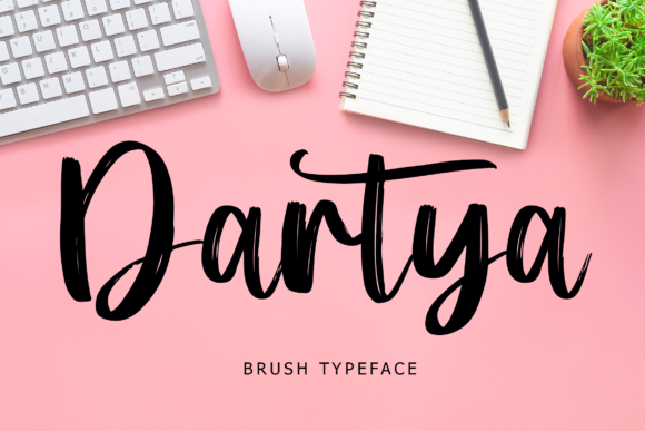 Dartya: The Script Font That Elevates Campaign Visuals
