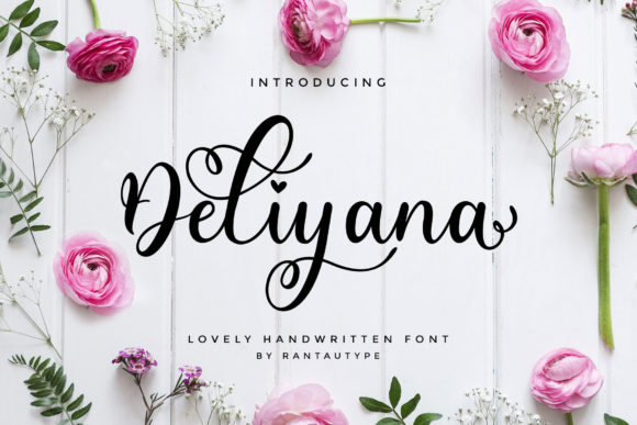 Deliyana: The Romantic Script Font for Campaigns