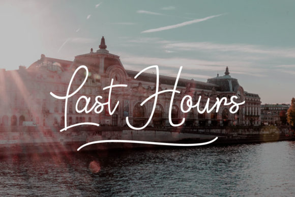 Designing with Last Hours: A Delicate Script for Modern Brands