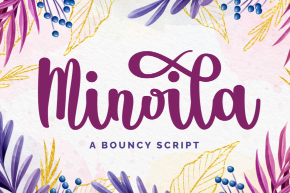 Designing with Minoila: An Elegant Script Font for Branding