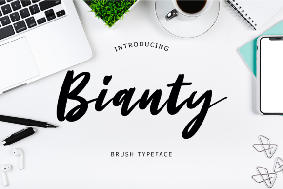 Elevate Web Design with the Bianty Script Typeface