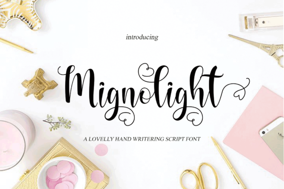 Elevate Your Brand with Mignolight Script Font