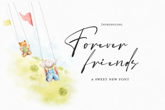 Forever Friends Font Review for Luxury Campaigns