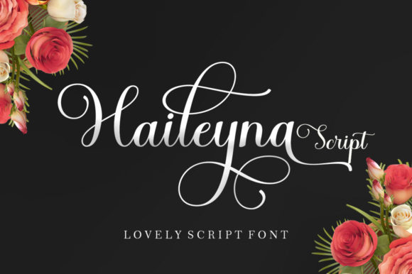 Haileyna: A Script Handwritten Font for Elegant Branding