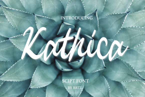 Kathica: The Casual Script Font for Scroll-Stopping Content