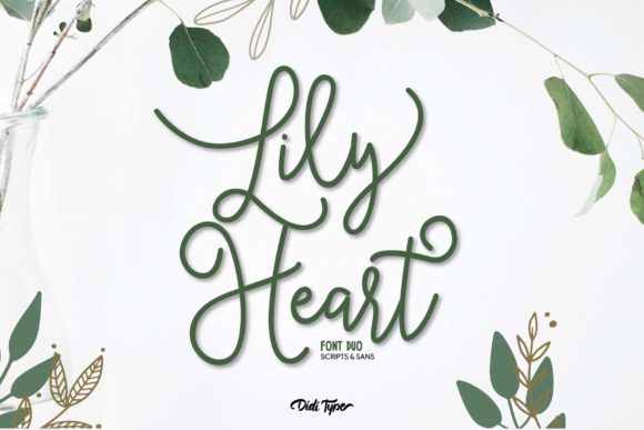 Lily Heart: A Versatile Script Handwritten Font for Makers