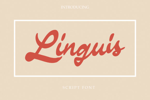 Linguis Font Review: A Flowing Script for Editorial Design