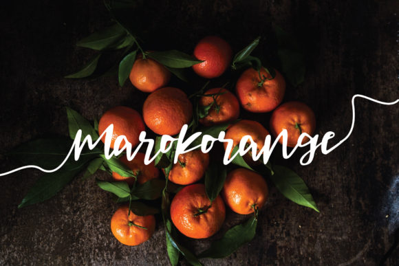 Marokorange: A Premium Script Font for Digital Branding
