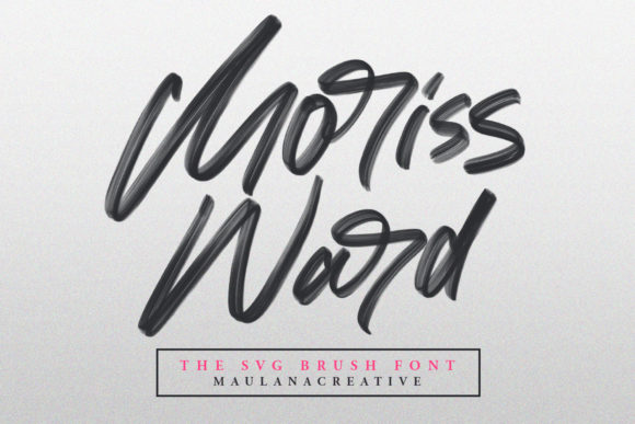 Moriss Ward Font Review for Modern Campaign Design