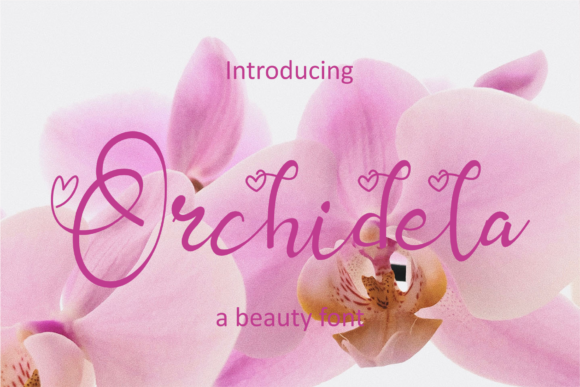 Orchidela: An Elegant Script Font for Editorial Design