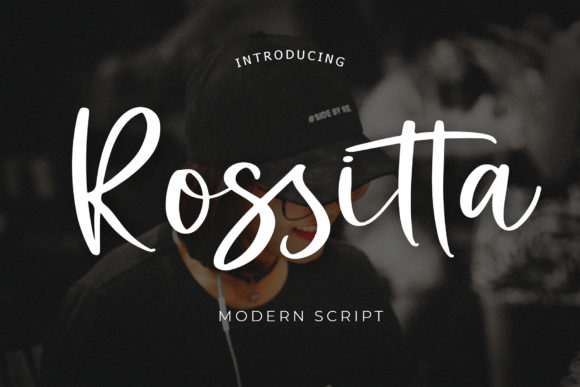Rossitta Font Review: Modern Script for Editorial Design