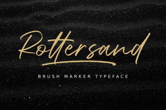 Rottersand: The Brush Script Font for Digital Branding