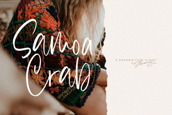 Samoa Crab Font: A Playful Typeface for Small Business Branding