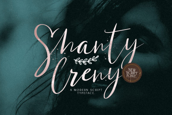 Shanti Creny: The Modern Script Font for Makers