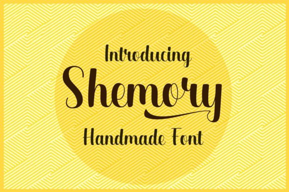 Shemory: The Script Font That Elevates Your Campaigns