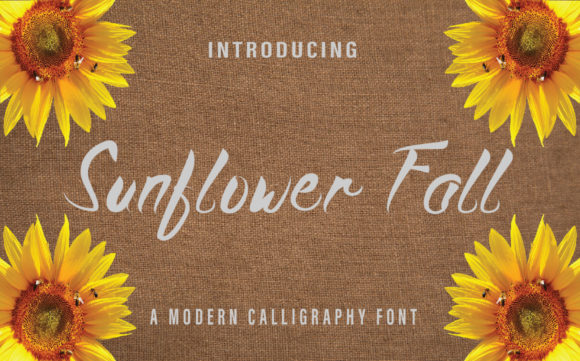Sunflower Fall: The Perfect Script Font for Handmade Brands