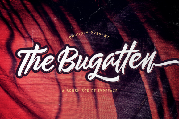 The Bugatten: A Bold Script Font for Modern Branding